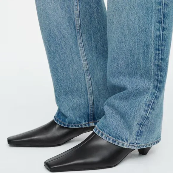 COS Column Jeans Light Blue Wash LIKE NEW! - Picture 5 of 16